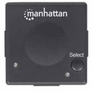 Manhattan207911 SWITCH HDMI 1.3B 1×2 PIGTAIL 2 PORTS BK