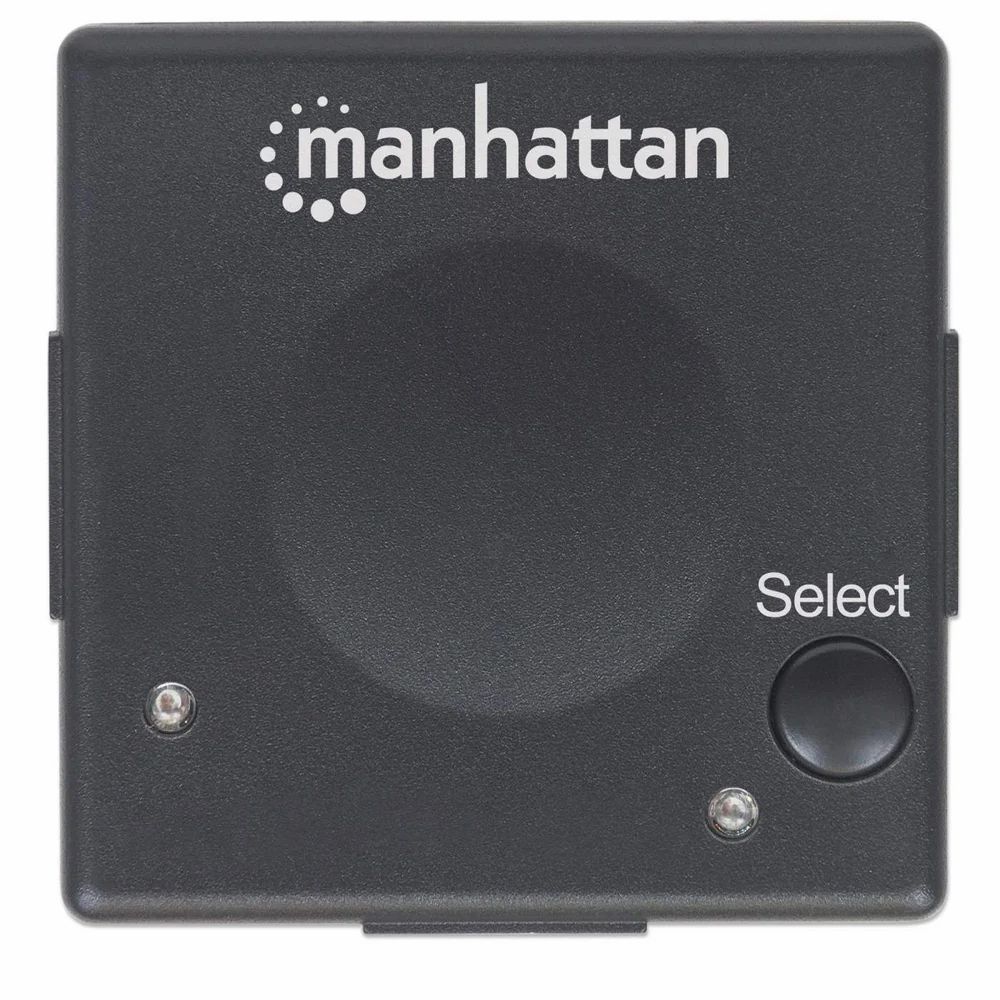 Manhattan207911 SWITCH HDMI 1.3B 1×2 PIGTAIL 2 PORTS BK
