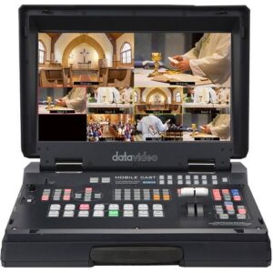 Datavideo HS-1300 6-Channel HD Portable Video Switcher Streaming Studio