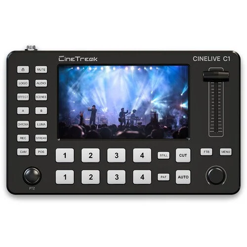 Cinetreak Cinelive Cl-C1 Compact 4-Channel Hdmi Streaming Video Switcher With 5" Display
