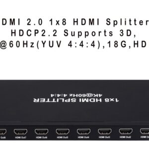 1x8 HDMI Splitter 4K