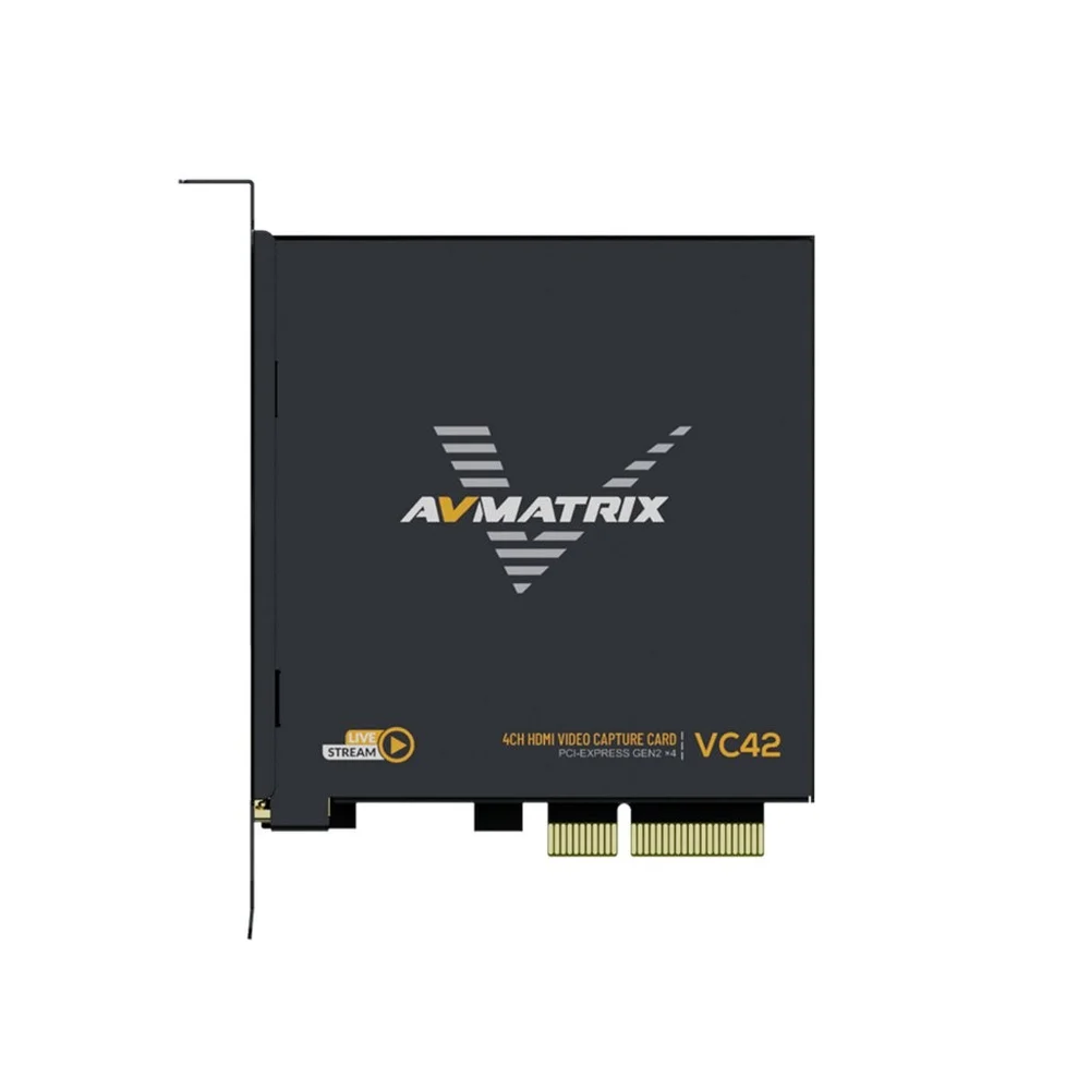 AVMATRIX VC42 1080p HDMI PCIe 4-Channel Capture Card - Image 3