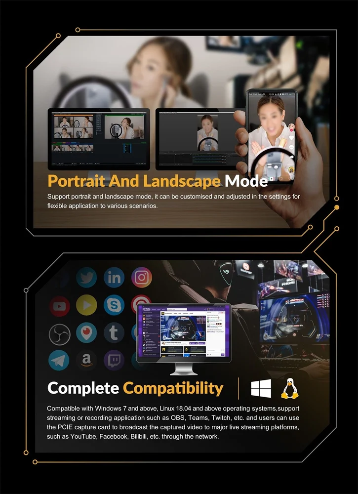 AVMATRIX VC41 1080p 3G-SDI PCIe 4-Channel Capture Card - Image 5