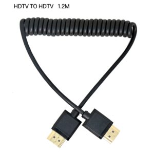 HDMI to Hdmi male 1.2m Spiral