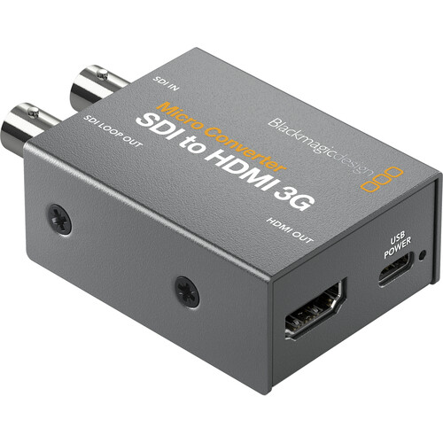 Blackmagic Design Micro Converter SDI to HDMI 3G (CONVCMIC/SH03G) - Image 2