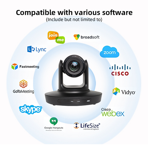 VIDEOCAST VC90A 10X 4K AI Tracking PTZ Camera for Online Teaching, Worship etc - Image 2