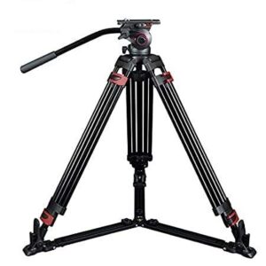 Miliboo MTT601A (Ground Level) Professional Photography 3 Sections Tripod Stand Aluminum Alloy
