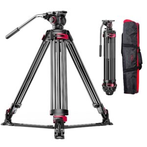 Miliboo MTT609A Professional Tripod and Fluid Head