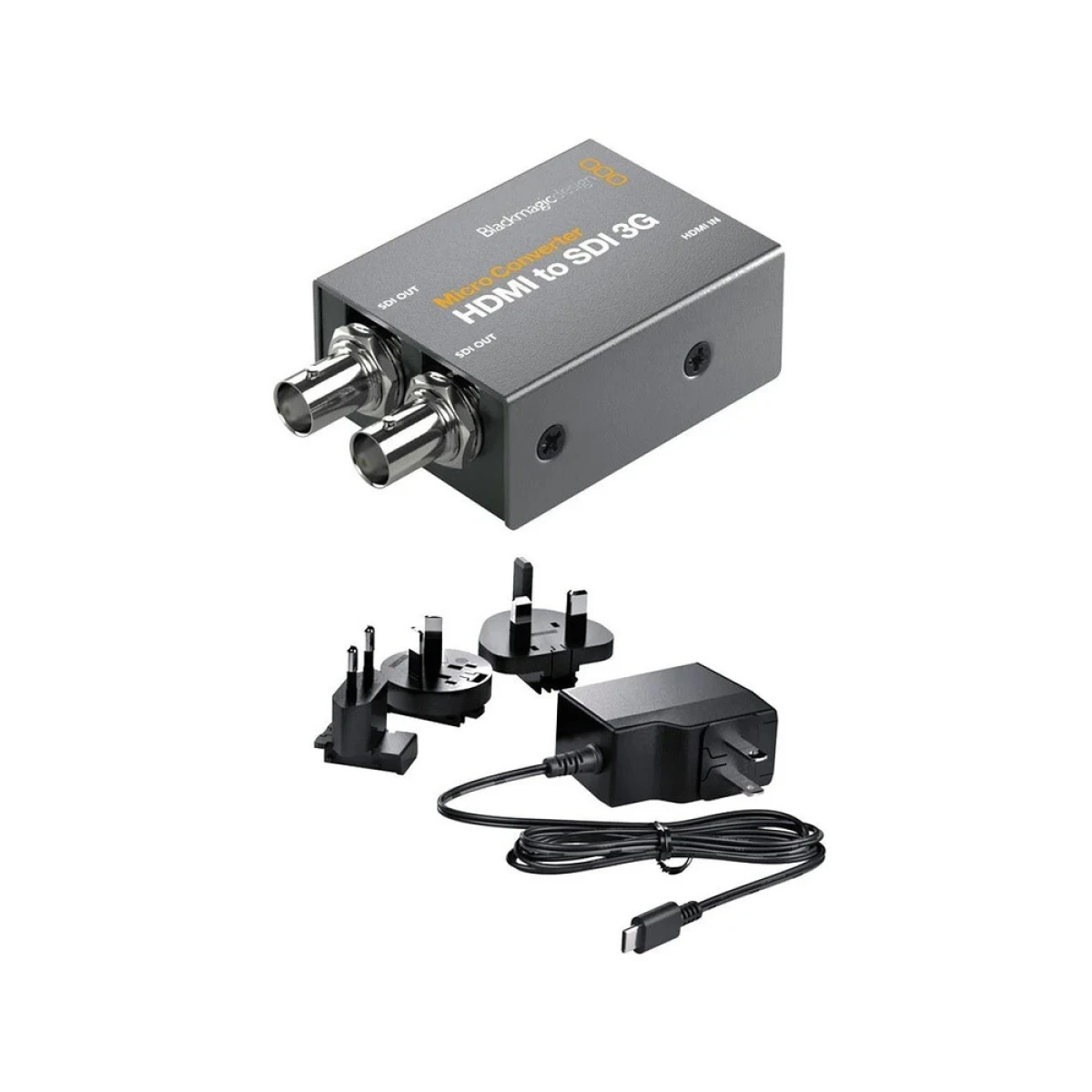 Blackmagic Design Micro Converter HDMI to SDI 3G (with Power Supply) CONVCMIC/HS03G/WPSU