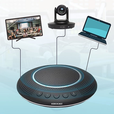 Videocast Smart Video Conferencing System with PTZ Camera and Speakerphone - Image 4