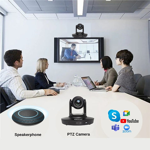 Videocast Smart Video Conferencing System with PTZ Camera and Speakerphone - Image 3