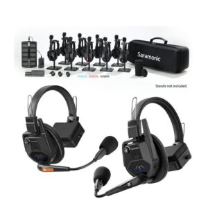 SARAMONIC WiTalk9-WT9S 9-Person Full-Duplex Wireless Intercom System